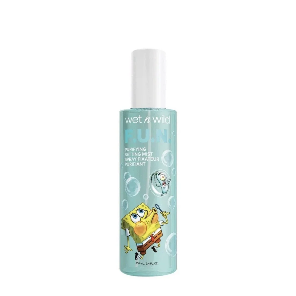 Wet n Wild Makeup X‎ SpongeBob F.U.N. FUN Purifying Setting Face Mist 3.4 oz